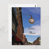 Galena, Illinois Keepomwille Briefkaart (Voorkant / Achterkant)