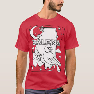 galena illinois staat outline TShirt