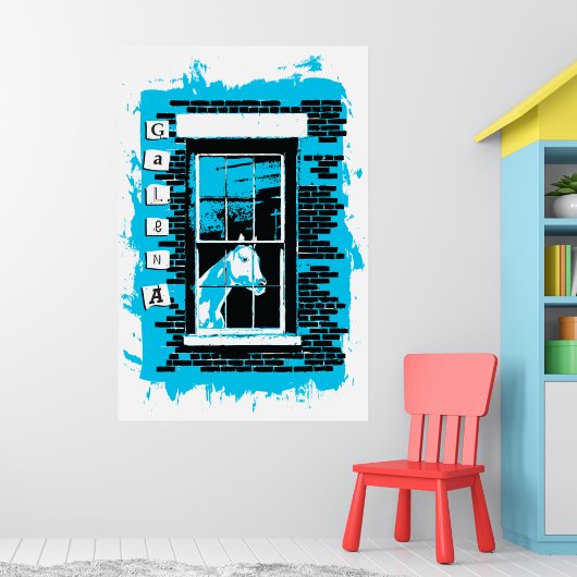 Galena Window Horse Poster (Kinderkamer 1)