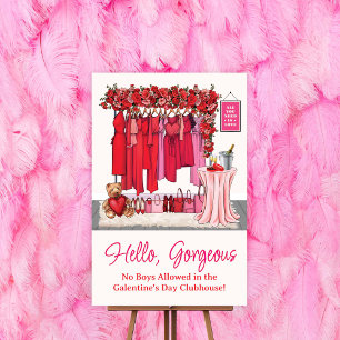 Galentijnsdag *ALLEEN Poster van welkomstbord*