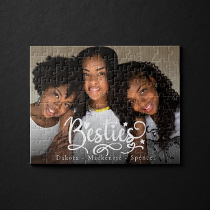 Galentine Besties | Kute Best Friends Keepslag Legpuzzel