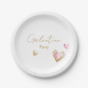 Galentine Party Heart Papieren Bordje