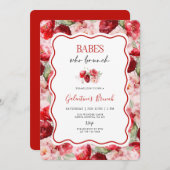 Galentine’s Brunch Invitation (Devant / Derrière)
