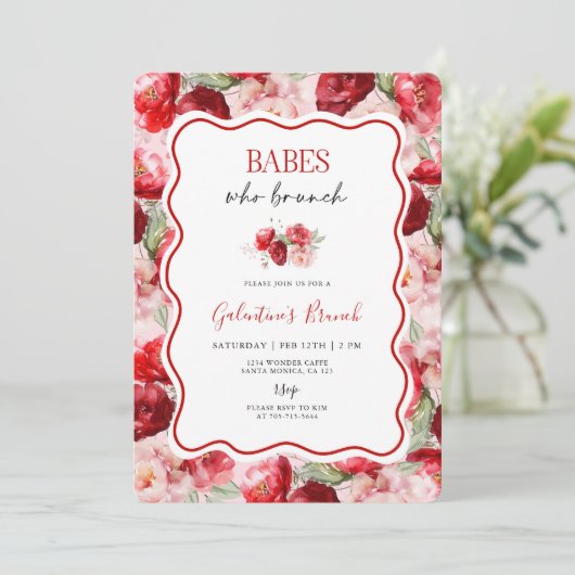 Galentine’s Brunch Invitation (Debout devant)