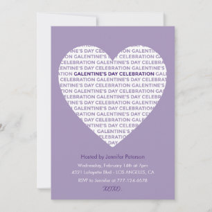 Galentine Valentijn uitnodiging xoxo Vrienden Hart