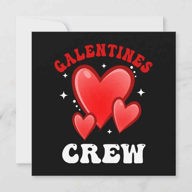 Galentines Crew Heart (Voorkant)