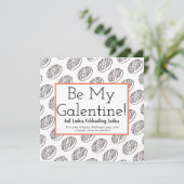 Galentine's Day bewerkbaar Wenskaart Kaart (Staand voorkant)
