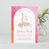 Galentine's Day Brunch Uitnodiging (Staand voorkant)