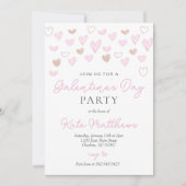 Galentines Day Dans Uitnodiging (Voorkant)