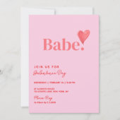 Galentine's Day Heart Design Kaart (Voorkant)