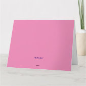 Galentine's Day Kaart "Mijn Ware Liefde"  (Achterkant)