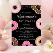 Galentine's Day Party Donuts Invitation