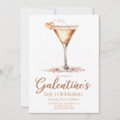  Galentine's Day party Invitation (Devant)