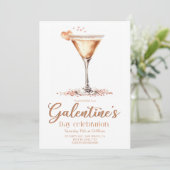  Galentine's Day party Invitation (Debout devant)