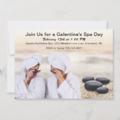 Galentine's Day Spa Relaxing Gals Party Uitnodigin (Voorkant)