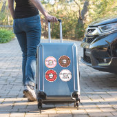 Galentine's Day Squad Ajouter des noms Stickers Mo (Valise Insitu)
