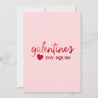 Galentine's Day Squad Feestdagenkaart