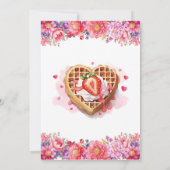 Galentine's Day Valentijn Brunch Uitnodiging (Achterkant)