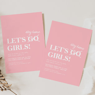 Galentines Dîner Valentine Filles Invitation de nu