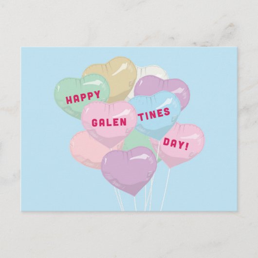 Galentine's discussie-ballonnen - BADASS SQUAD Briefkaart (Voorkant)