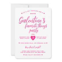 Galentine's Favorite Things Party