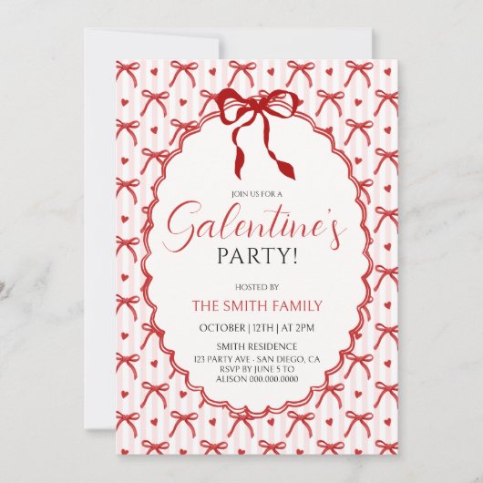 Galentine's feestmeisjes kaart (Voorkant)