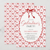 Galentine's feestmeisjes kaart (Voorkant / Achterkant)