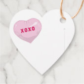 Galentine's Gespreksballonnen - XOXO Bedankjes Labels (Achterkant)