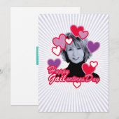 Galentines Kaart w / Coronation Street's Gail Plat (Voorkant / Achterkant)