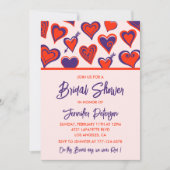 Galentines nuptiale invitation à la douche (Devant)