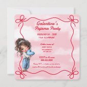 Galentine's Pajama Party Invitation (Devant)