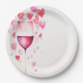 Galentines Party Papieren Bordje (Voorkant)