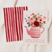 Galentine's Tea Party & Brunch Valentine's Kaart