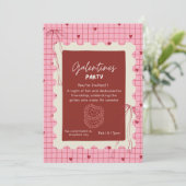 Galentines uitnodiging (Staand voorkant)