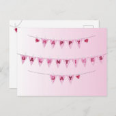 Galentinevlaggen - Briefkaart (Voorkant / Achterkant)