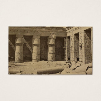Galerie aan het tweede hof van Thoetmosis I te Med Visitekaartjes