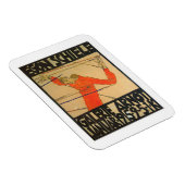 "GALERIE ARNOT" POSTER D'EGON SCHIELE SUR MAGNET (Côté Droit)