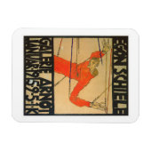 "GALERIE ARNOT" POSTER D'EGON SCHIELE SUR MAGNET (Horizontal)