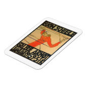 "GALERIE ARNOT" POSTER D'EGON SCHIELE SUR MAGNET (Côté Gauche)