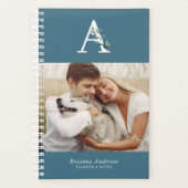 Galerie Botanique Monogramme de 4 Photos Mensuel (Devant)