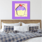 Galerie Cupcake de raisins toile enveloppée (Insitu(Chambre))