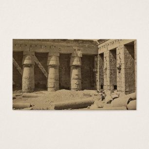 Galerie dans la deuxième cour de Thutmose I chez