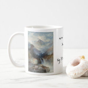 galerie d'art de tasse à café, montagne de la Sain