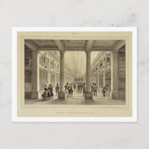 Galerie d'Orleans bij de Koninklijke Palais uit 'P Briefkaart