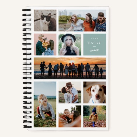 Galerie moderne Dix Carnet photo Collage (Recto)