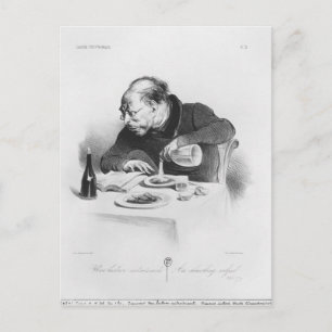 Galerie physionomique', Une-lezing Briefkaart