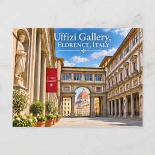 Galerie Uffizi Florence Italie Carte Postale