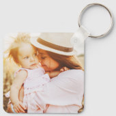 Galerieraster Aangepaste foto-Sleutelhanger Sleutelhanger (Achterkant)