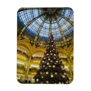 Galeries La Fayette met Kerstmis, Parijs, Frankrij Magneet