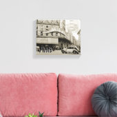 Galeries Lafayette Paris Haussmann 1940 Foto Canvas Afdruk (Insitu (Woonkamer))
